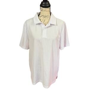 32 Degrees Cool Womens White Polo Shirt Size Large NWOT